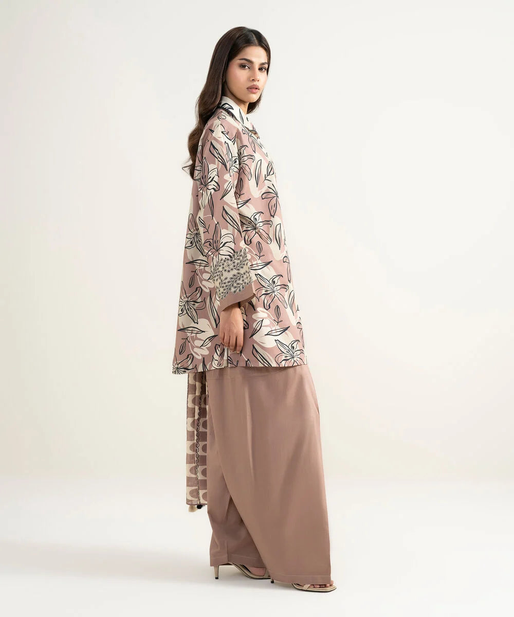Rosy Garden 3 Piece Lawn Suit